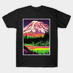 Outdoor Revelry Trails of Positivity Await Vintage Aesthetic 60s T-Shirt